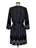 Illa Illa 100% Polyester Chevron-herringbone Black Casual Dress Size M - photo 2