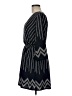 Illa Illa 100% Polyester Chevron-herringbone Black Casual Dress Size M - photo 5