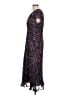 Style&Co 100% Polyester Paisley Purple Cocktail Dress Size 12 - photo 5