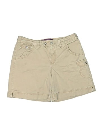 Gloria Vanderbilt Khaki Shorts (view 1)