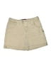 Gloria Vanderbilt Solid Tan Khaki Shorts Size 8 - photo 1