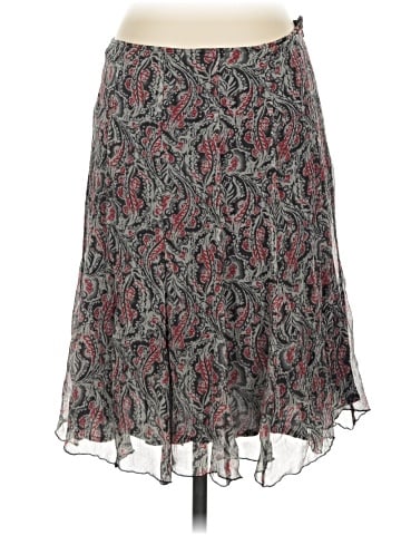 Saks Fifth Avenue Silk Skirt (view 1)