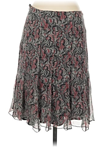 Saks Fifth Avenue Silk Skirt (view 2)