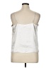 Nine West 100% Polyester Silver Sleeveless Blouse Size XL - photo 2