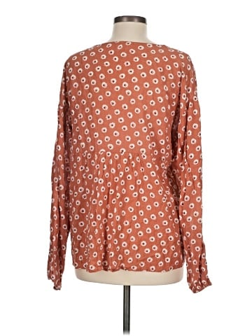 Cotton Bleu Long Sleeve Blouse (view 2)