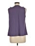 Unbranded 100% Polyester Purple Sleeveless Blouse Size M - photo 2