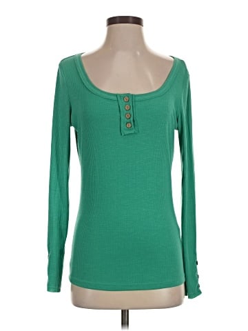 Kissfix Long Sleeve Henley (view 1)