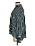 Free People 100% Polyester Stripes Green Long Sleeve Blouse Size S - photo 5