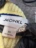 Monki 100% Acrylic Color Block Yellow Pullover Sweater Size XS - photo 7