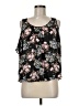 Lush 100% Polyester Black Sleeveless Blouse Size M - photo 1