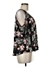 Lush 100% Polyester Black Sleeveless Blouse Size M - photo 4