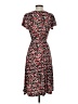 Cato Print Red Casual Dress Size S - photo 2