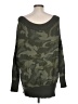 Express Camo Green Pullover Sweater Size L - photo 2