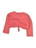 Mini Boden 100% Cotton Red Cardigan Size 5 - 6 - photo 2