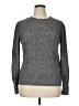 Ann Taylor LOFT 100% Cotton Tweed Gray Pullover Sweater Size XL - photo 1