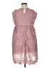 Knitworks 100% Polyester Pink Cocktail Dress Size 14 - photo 2