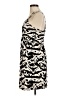 Old Navy Animal Print Black Casual Dress Size M - photo 5