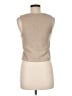 Monteau 100% Polyester Tan Sweater Vest Size M - photo 2