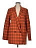 ASOS Plaid Orange Blazer Size 6 - photo 1