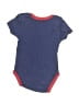 Quiltex 100% Cotton Blue Short Sleeve Onesie Size 3-6 mo - photo 2