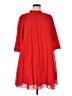 ASOS 100% Polyester Chevron-herringbone Red Casual Dress Size 8 - photo 1