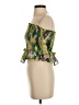Zara Green Sleeveless Blouse Size S - photo 5