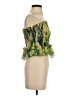 Zara Green Sleeveless Blouse Size S - photo 4
