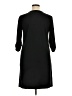 Allison Brittney Solid Black Casual Dress Size XL - photo 2