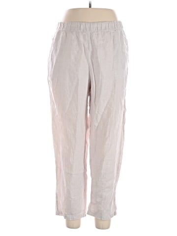 RACHEL Rachel Roy Linen Pants (view 1)