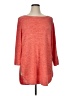 Eileen Fisher 100% Cotton Red Pullover Sweater Size XL - photo 1
