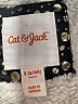 Cat & Jack 100% Polyester Stars Black Snow Jacket Size 6 - photo 3