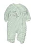 Kyle & Deena Print Green Long Sleeve Onesie Size 0-3 mo - photo 1