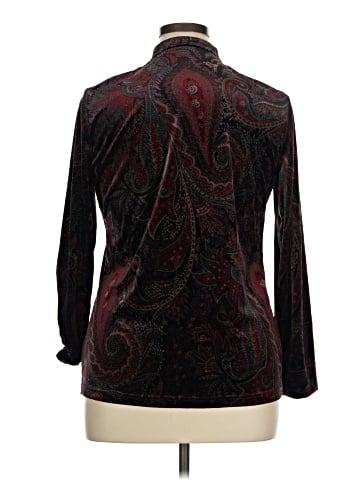 Leslie Fay Long Sleeve Blouse (view 2)