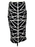 Pixley Graphic Black Casual Skirt Size L - photo 2