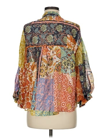 Fate 3/4 Sleeve Blouse (view 2)