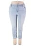 Chico's Color Block Blue Jeans Size XXL (4) - photo 1