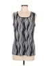 Kasper Silver Tank Top Size M - photo 1