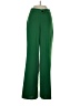 Unbranded 100% Polyester Solid Green Dress Pants Size XS - photo 1
