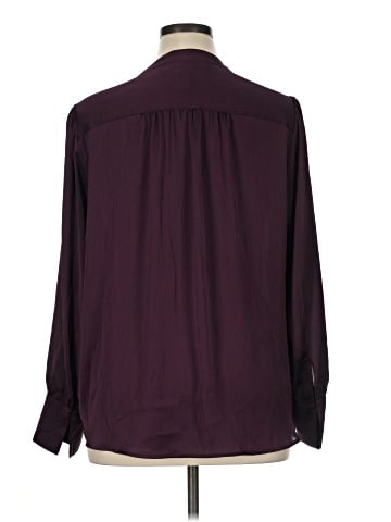 Anne Klein Long Sleeve Blouse (view 2)