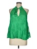 Ramy Brook 100% Polyester Green Sleeveless Blouse Size M - photo 1