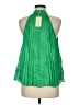 Ramy Brook 100% Polyester Green Sleeveless Blouse Size M - photo 2