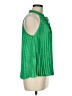 Ramy Brook 100% Polyester Green Sleeveless Blouse Size M - photo 4