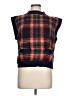 Assorted Brands 100% Acrylic Plaid Red Sweater Vest Size L - photo 1