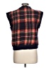 Assorted Brands 100% Acrylic Plaid Red Sweater Vest Size L - photo 2