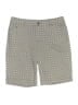 St. John's Bay Houndstooth Gray Shorts Size 14 - photo 1