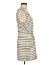 Joie 100% Silk Stripes Tan Casual Dress Size M - photo 4
