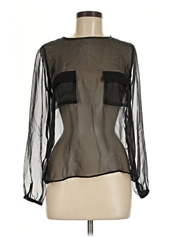 Trafaluc by Zara Long Sleeve Blouse (view 1)