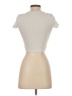 TNA Tan Short Sleeve Turtleneck Size S - photo 2