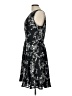 Elle 100% Polyester Floral Black Casual Dress Size L - photo 5