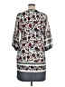 Neiman Marcus Print Gray Casual Dress Size 14 - photo 2